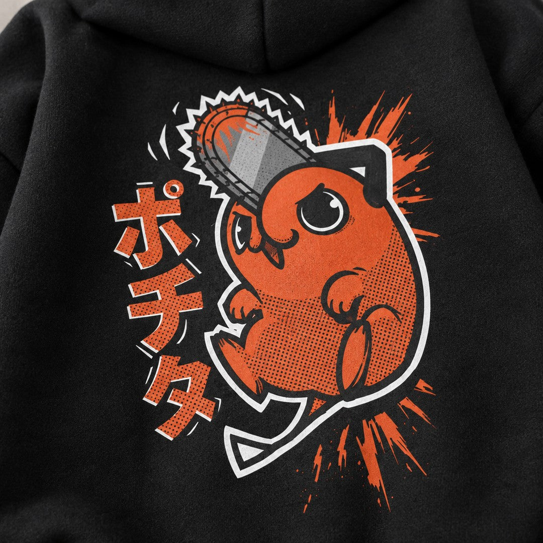 Chainsaw Man Pochita Zip Hoodie