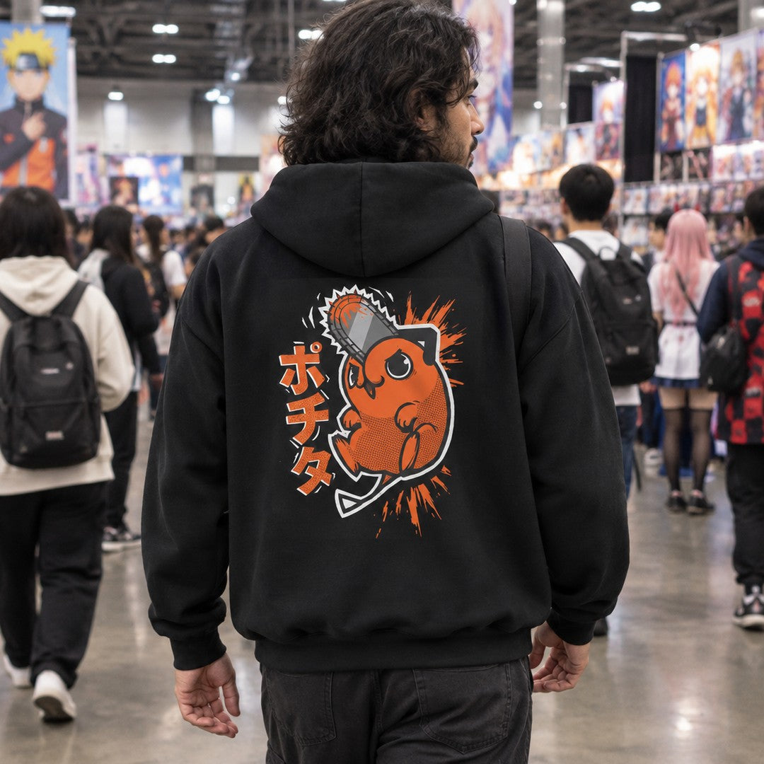 Chainsaw Man Pochita Zip Hoodie