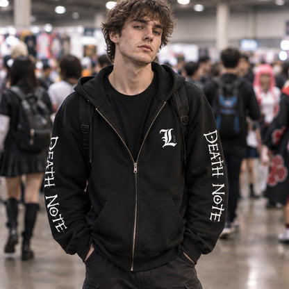 Death Note L Zip Hoodie