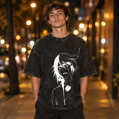 Bleach Ulquiorra Cifer Washed Tee