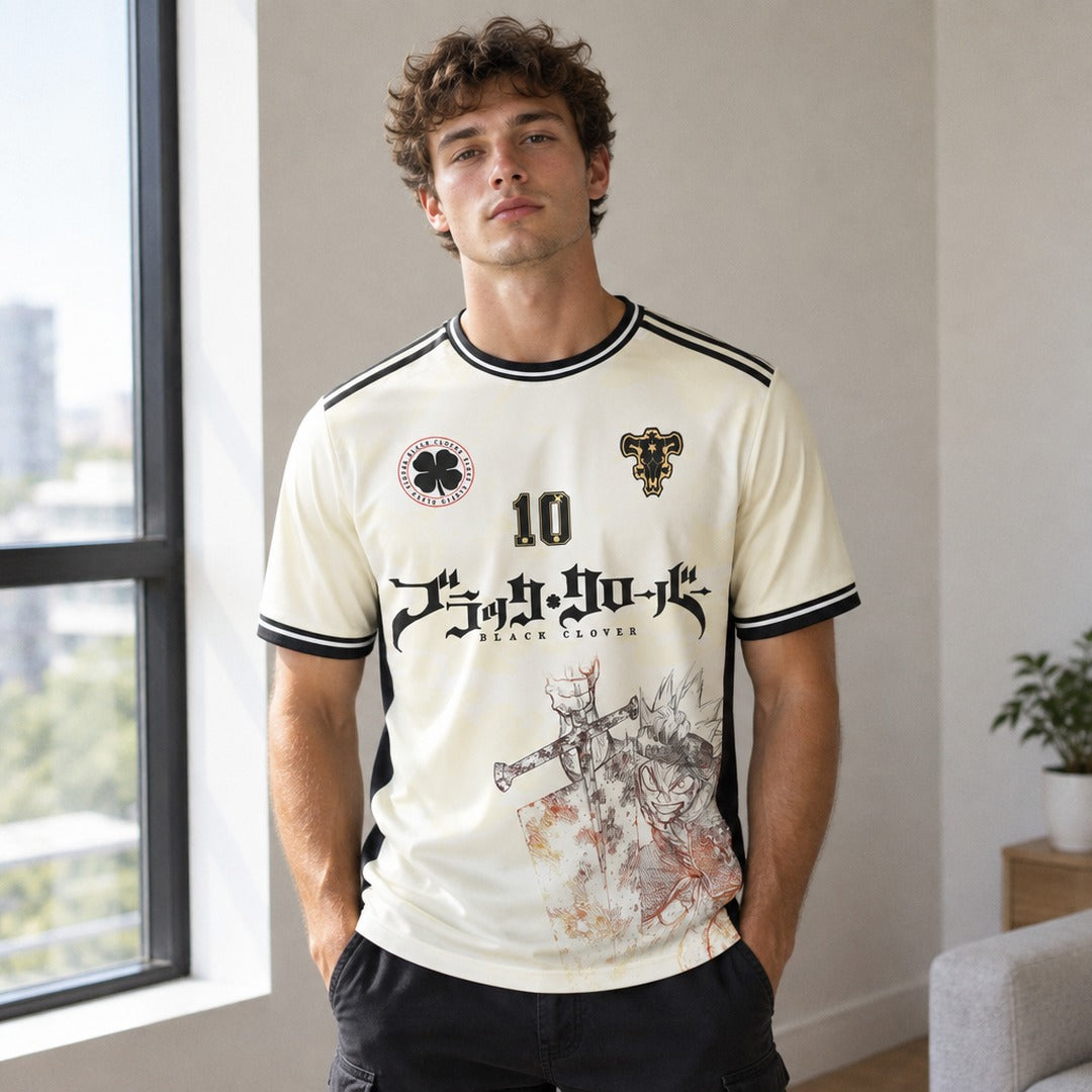 Black Clover Black Bulls Asta 10 Jersey Tee