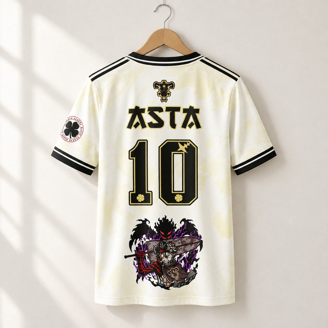 Black Clover Black Bulls Asta 10 Jersey Tee