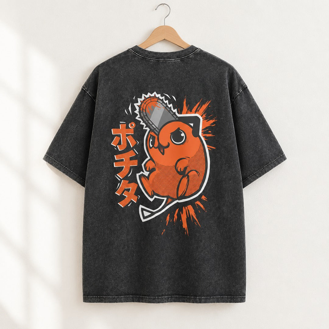 Chainsaw Man Pochita Washed Tee