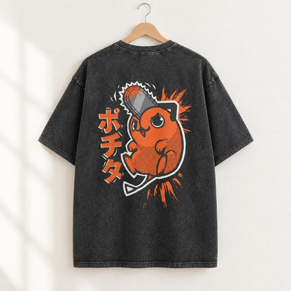 Chainsaw Man Pochita Washed Tee