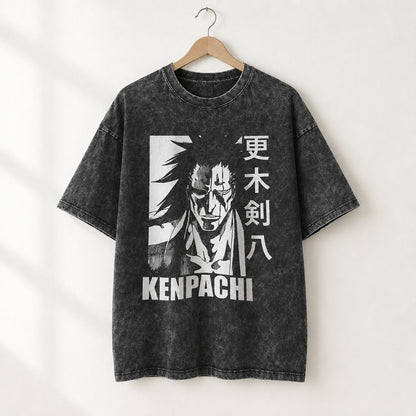 Bleach Kenpachi Zaraki Washed Tee