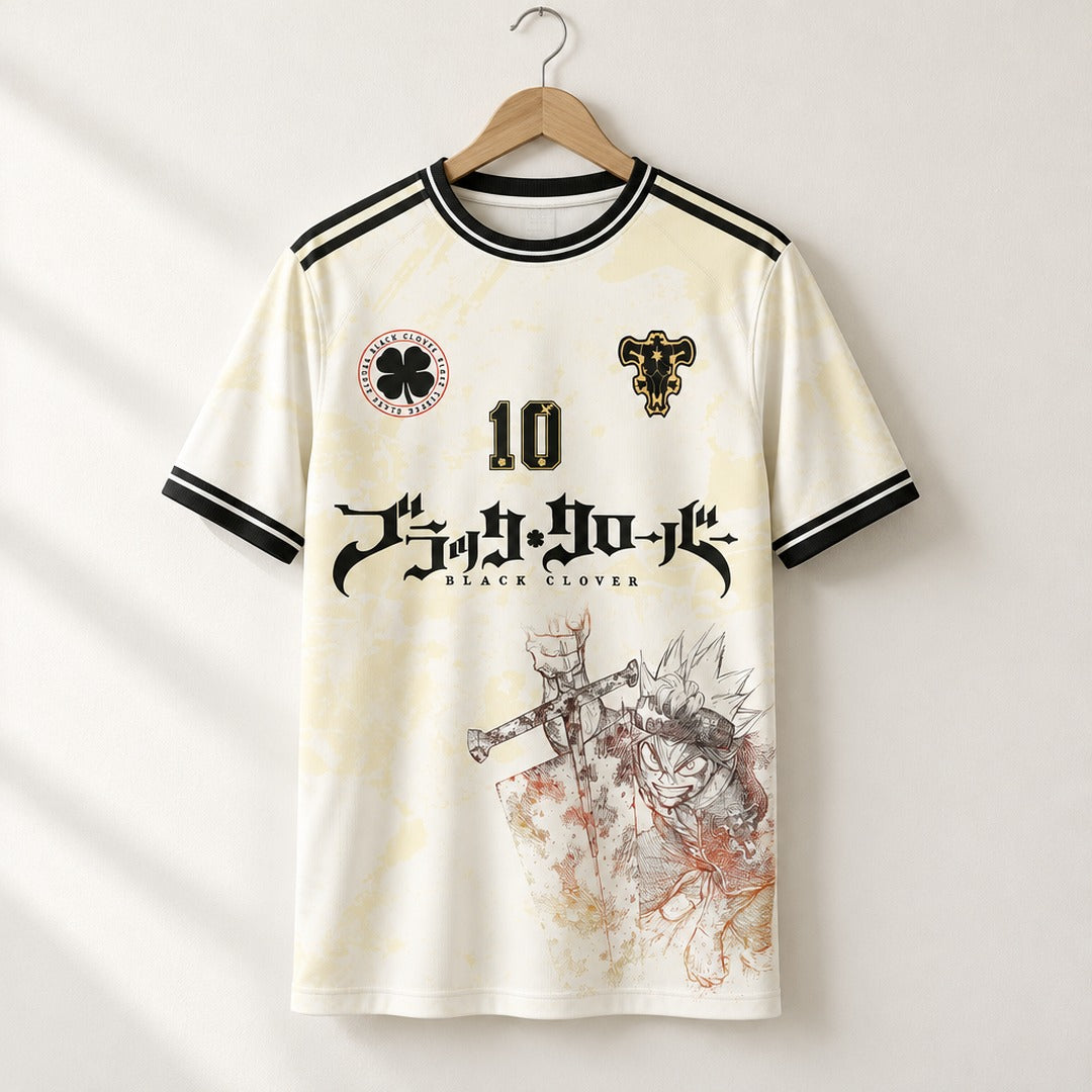 Black Clover Black Bulls Asta 10 Jersey Tee