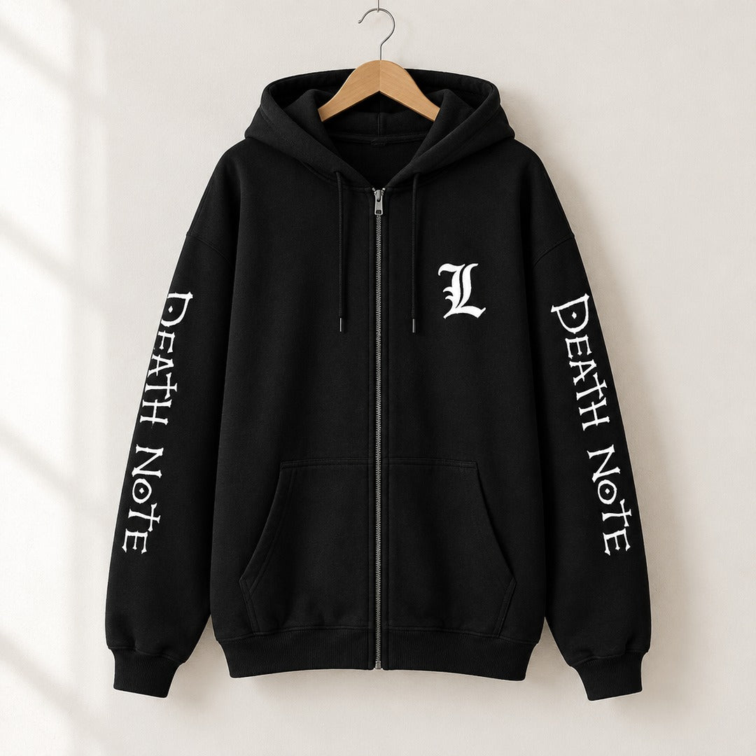Death Note L Zip Hoodie