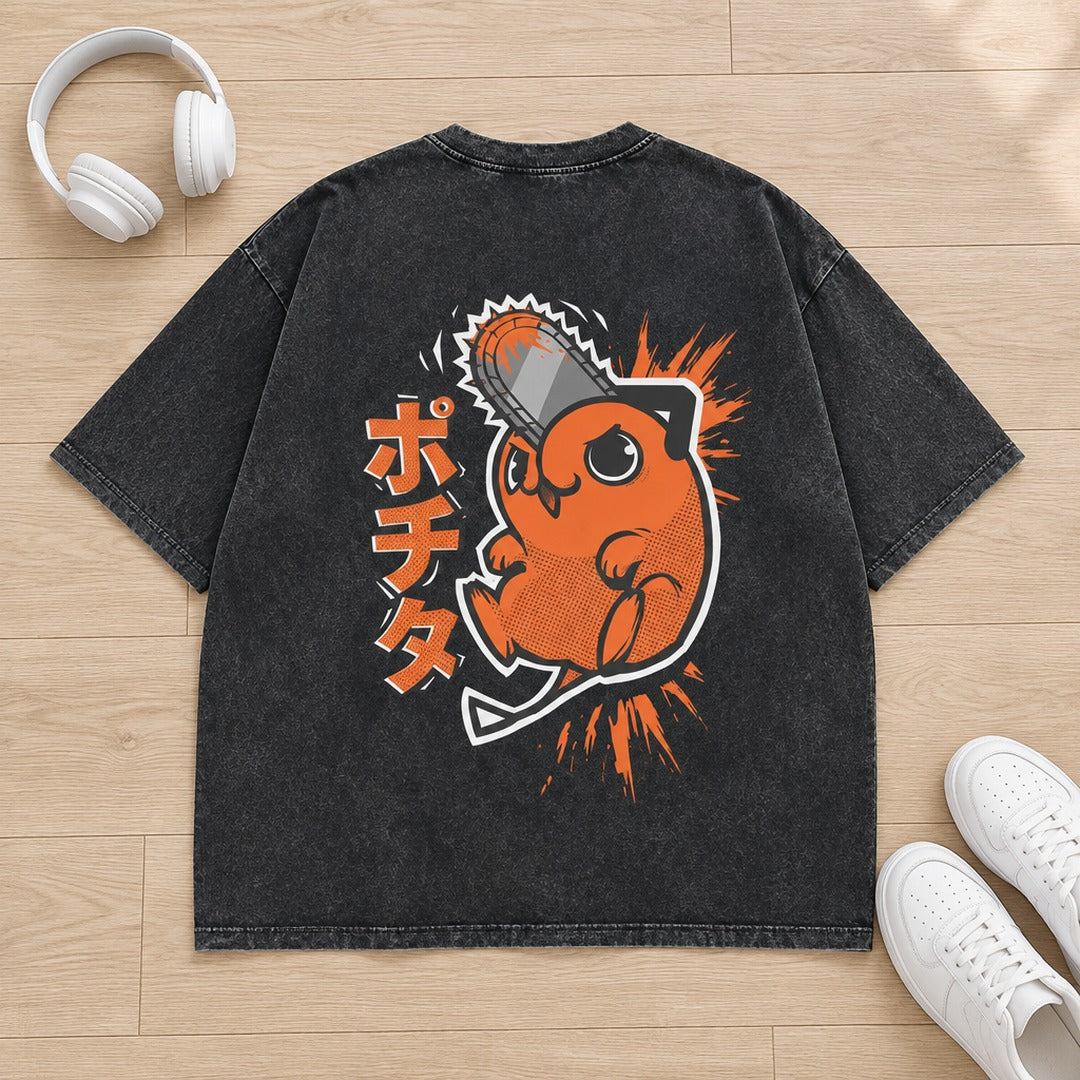 Chainsaw Man Pochita Washed Tee