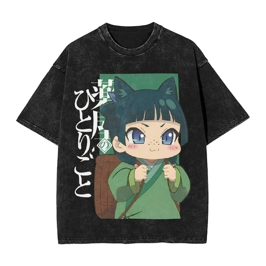 Apothecary Diaries Chibi Maomao Washed Tee