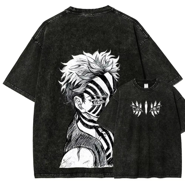 Demon Slayer Akaza Washed Tee