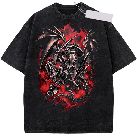 Yu-Gi-Oh! Red-Eyes Black Dragon Washed Tee - image 1
