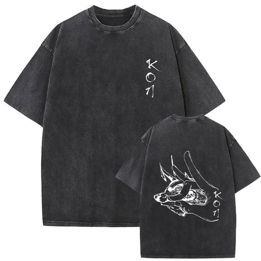 Chainsaw Man Aki Hayakawa Fox Devil Washed Tee