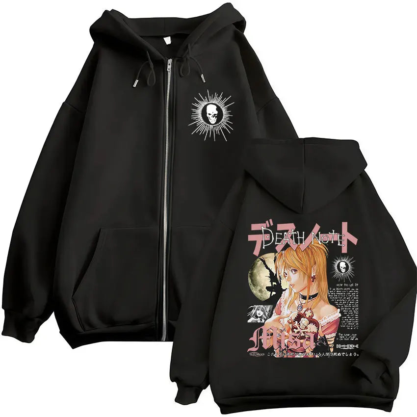 Death Note Misa Amane Zip Hoodie - image 1