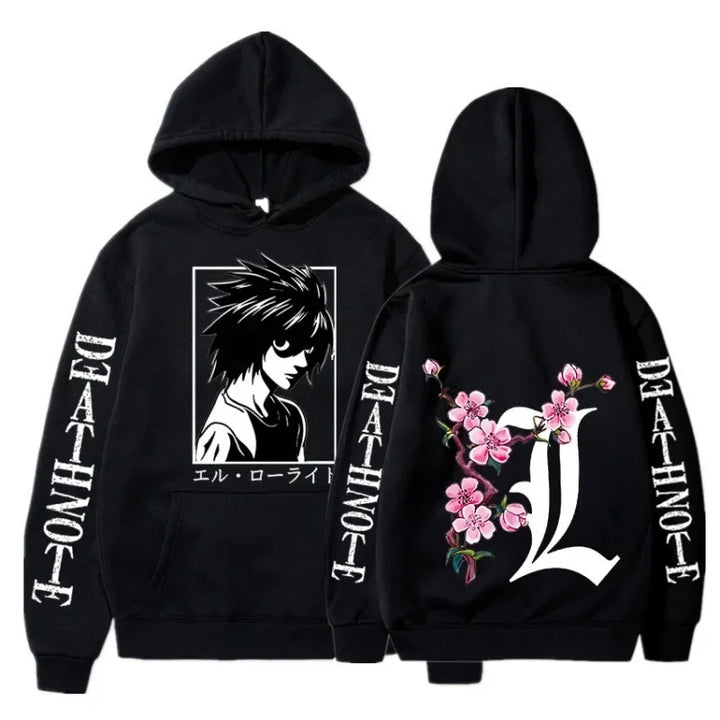 Death Note L Lawliet Cherry Blossom Hoodie - image 1