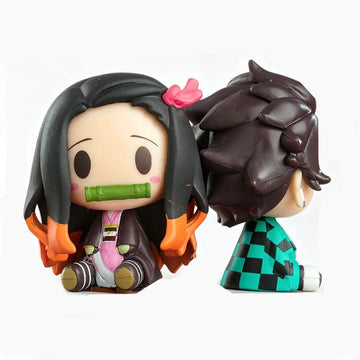 Demon Slayer Chibi Figure Set (4 Pack)