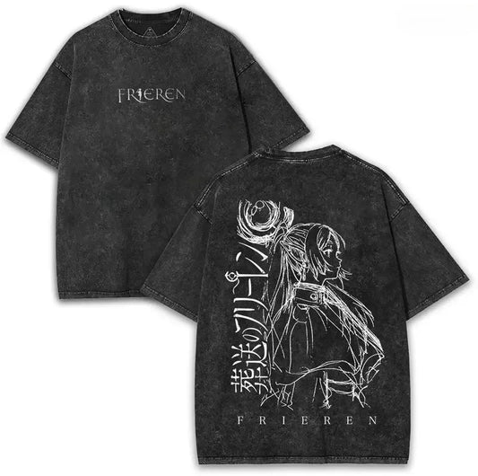 Frieren Beyond Journey's End Washed Tee