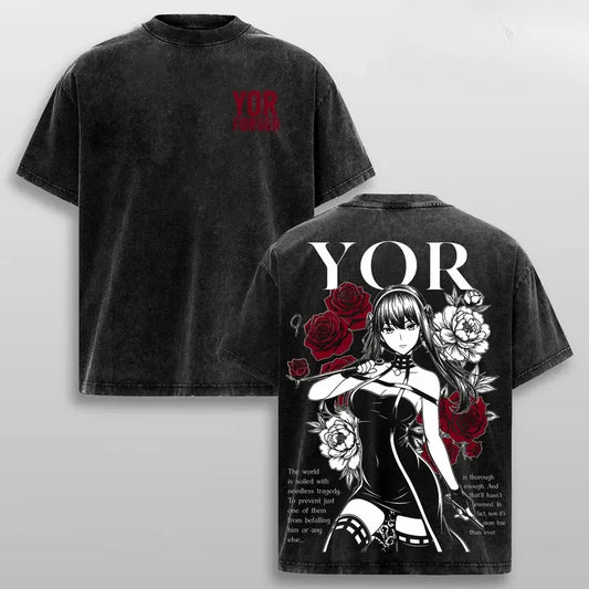Spy x Family Yor Forger Washed Tee