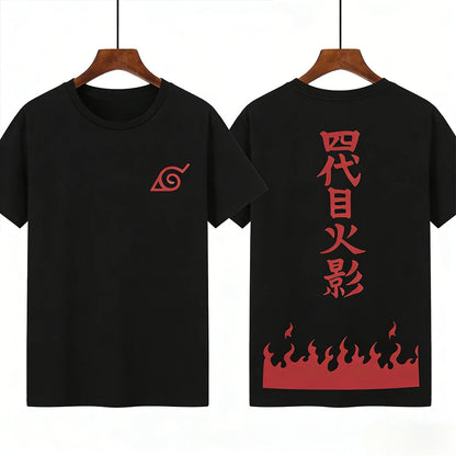 Naruto Fourth Hokage Flame Tee