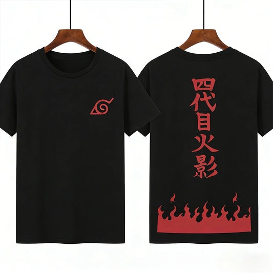 Naruto Fourth Hokage Flame Tee