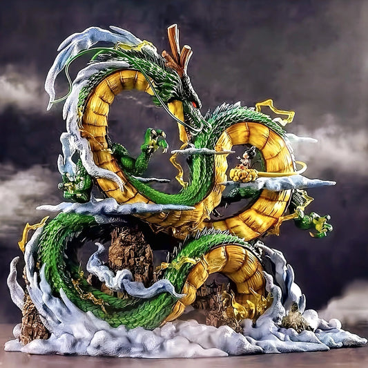 Dragon Ball Shenron and Goku Figure