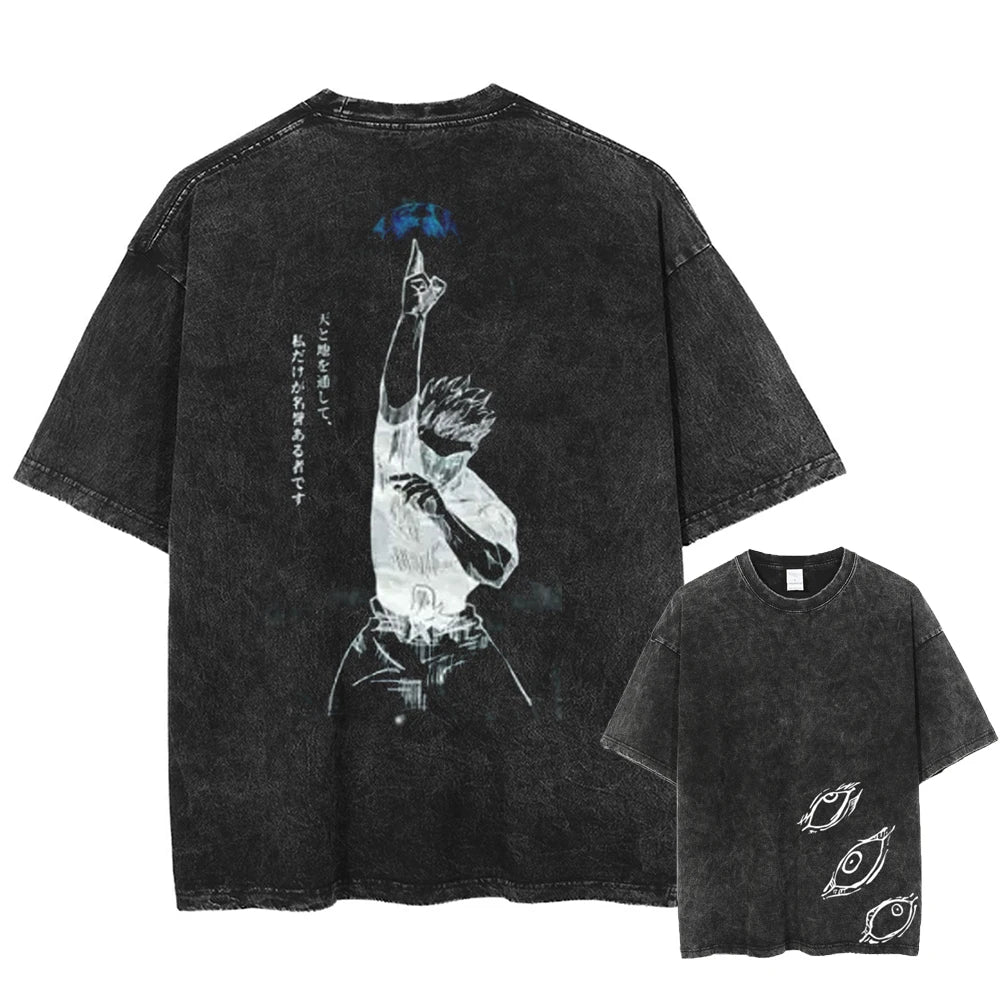 Jujutsu Kaisen Gojo Satoru Washed Tee