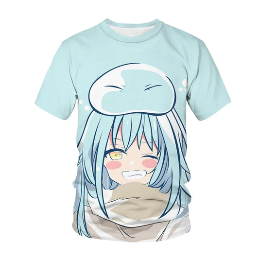 Slime Rimuru Tempest Print Tee