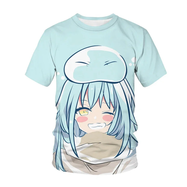 Slime Rimuru Tempest Print Tee