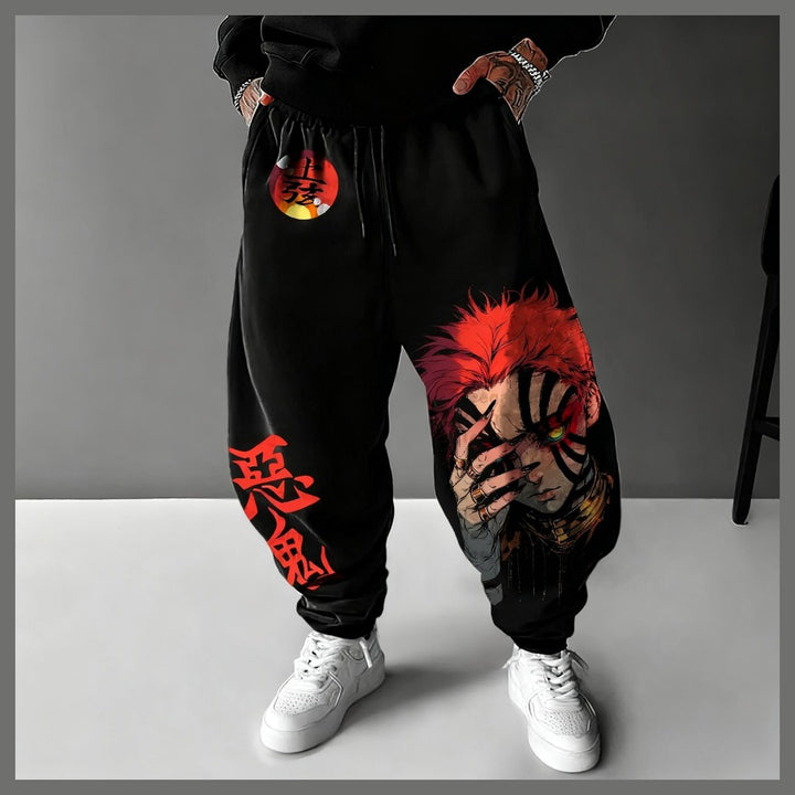 Demon Slayer Akaza Jogger Sweatpants