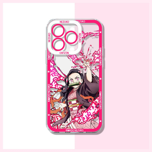 Demon Slayer Clear Phone Case
