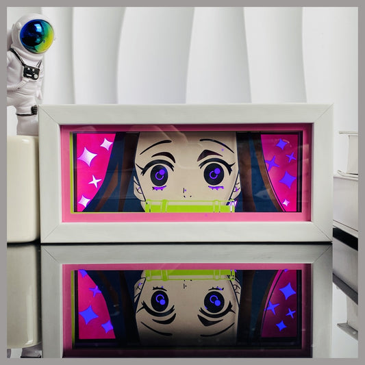 Demon Slayer Eyes LED Light Box