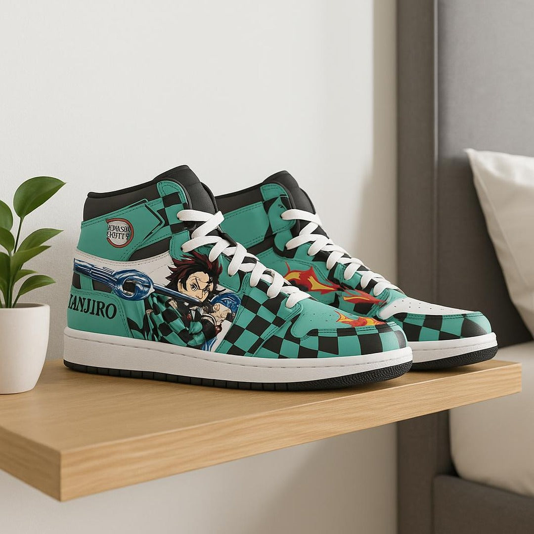 Demon Slayer Tanjiro High Top Sneakers
