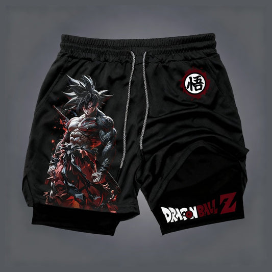 Dragon Ball 2-in-1 Gym Shorts