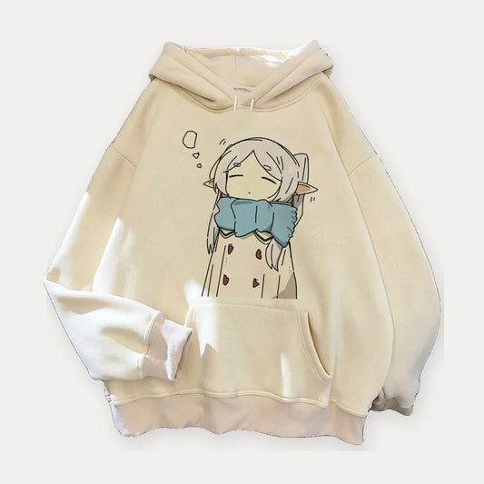 Frieren Scarf Hoodie
