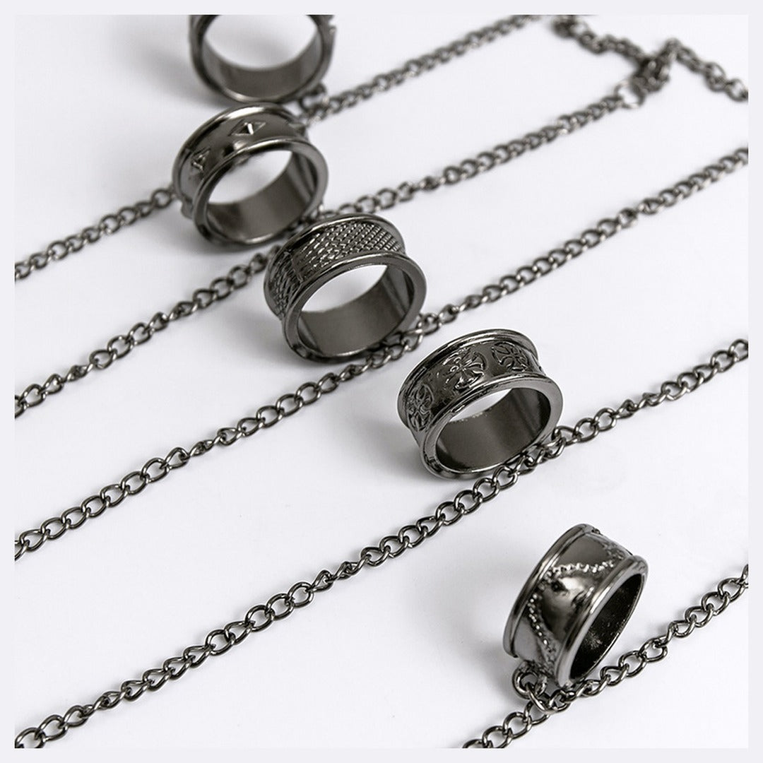 Hunter x Hunter Kurapika Chain Ring Bracelet