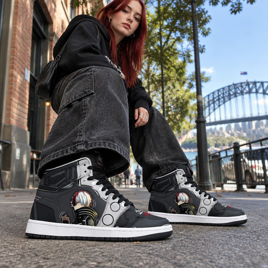 My Hero Academia Shoto Todoroki High Top Sneakers