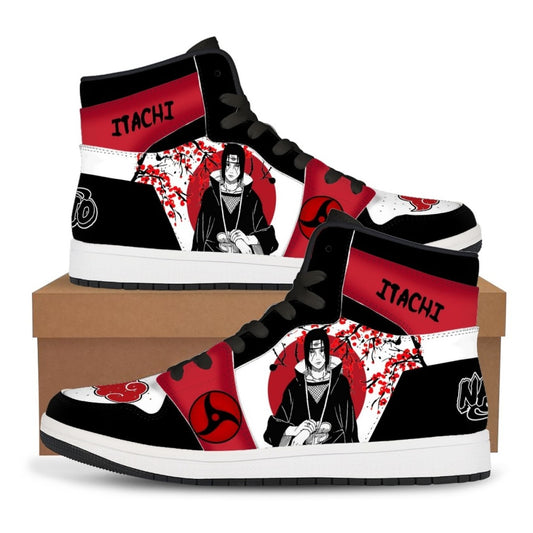 Naruto Itachi Uchiha High-Top Sneakers