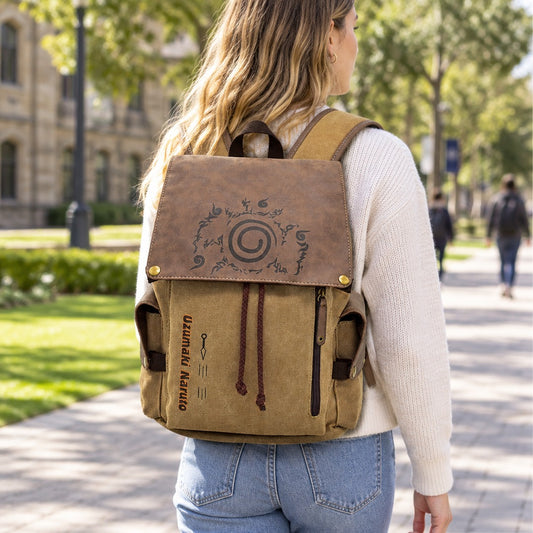 Naruto Uzumaki Canvas Backpack