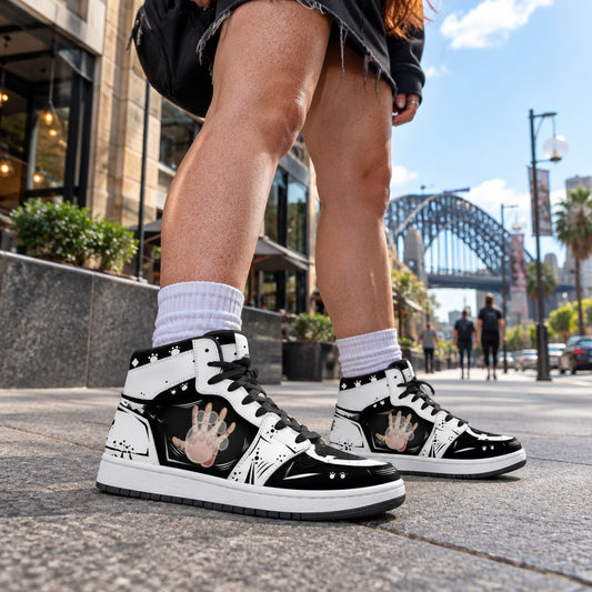 One Piece Bartholomew Kuma High Top Sneakers