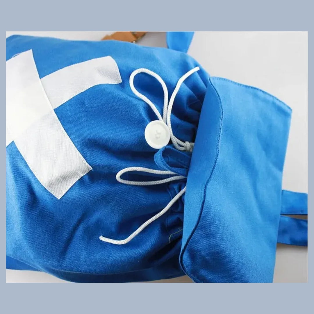 One Piece Chopper Hat Canvas Backpack