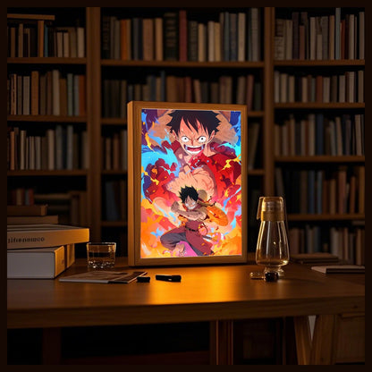 One Piece LED Light Painting