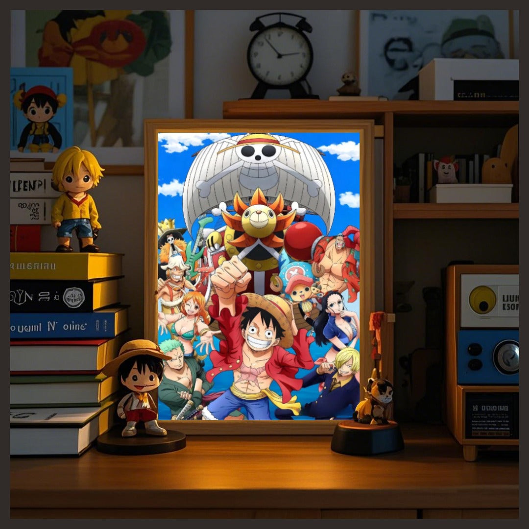 One Piece LED Light Painting