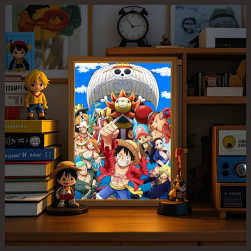 One Piece LED Light Painting