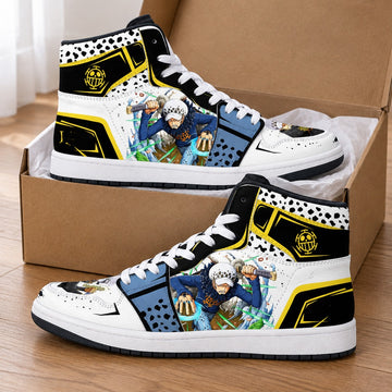 One Piece Trafalgar Law High Top Sneakers
