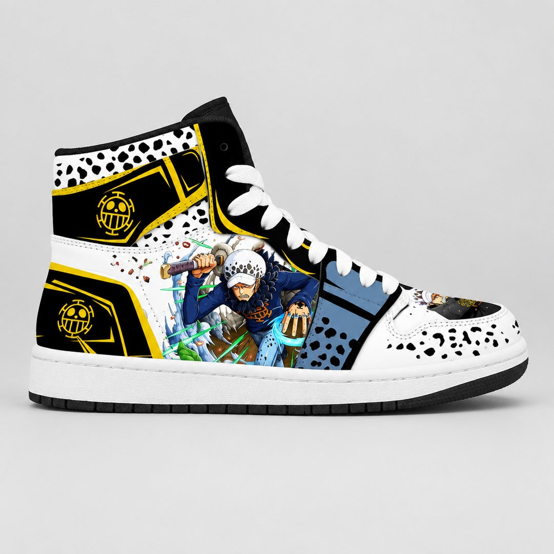 One Piece Trafalgar Law High Top Sneakers