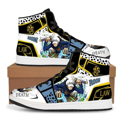 One Piece Trafalgar Law High-Top Sneakers