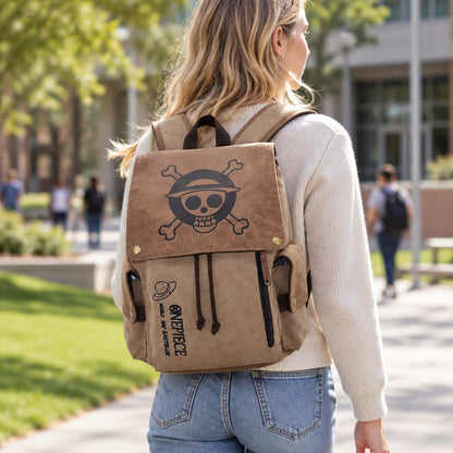 One Piece Vintage Canvas Backpack