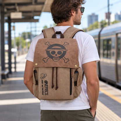 One Piece Vintage Canvas Backpack