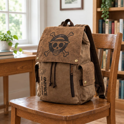 One Piece Vintage Canvas Backpack