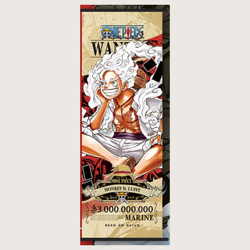 One Piece Wanted Poster Wall Scroll