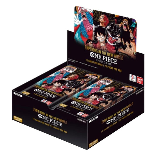 OP09 Emperors in the New World English booster box, factory sealed
